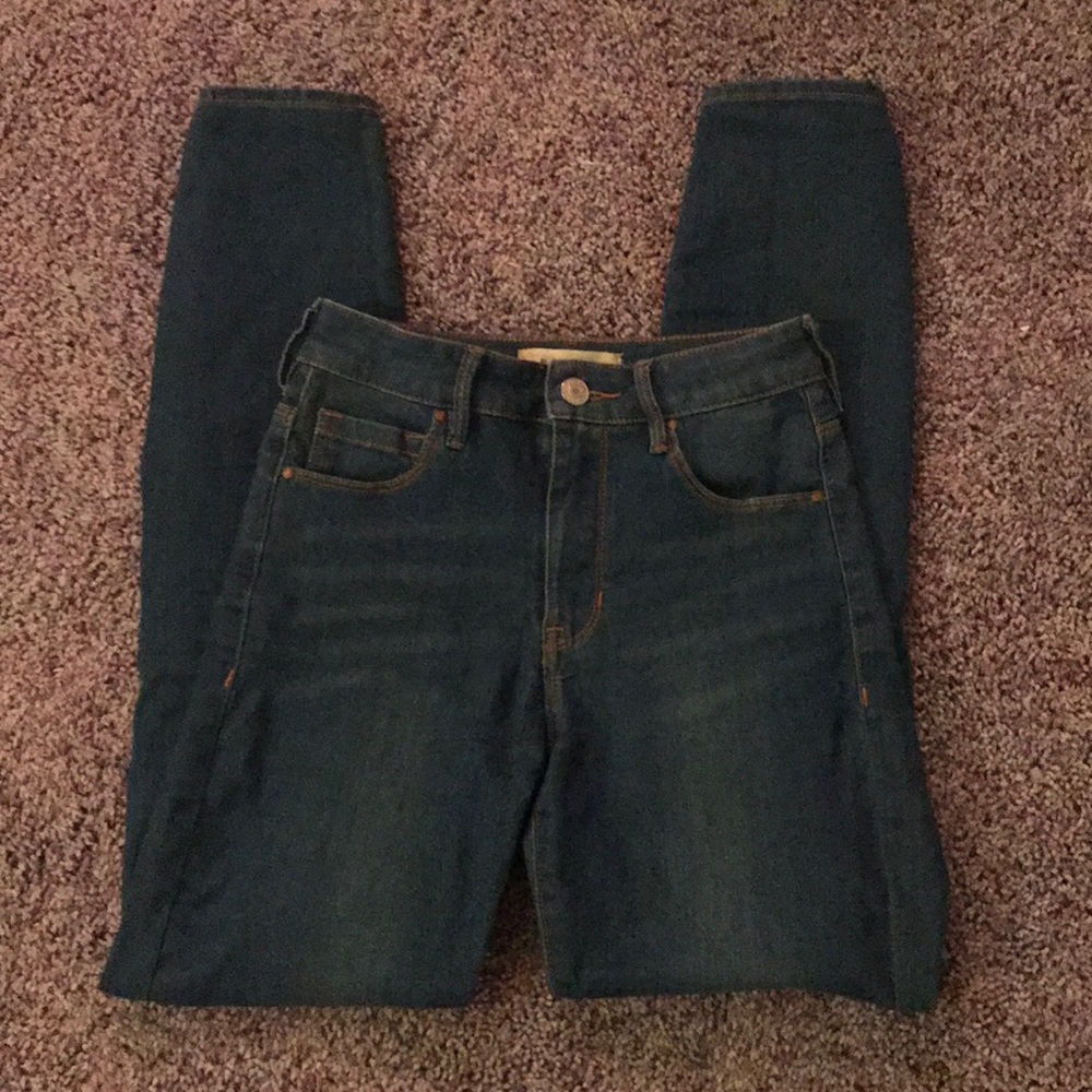 pacsun super high rise skinniest
